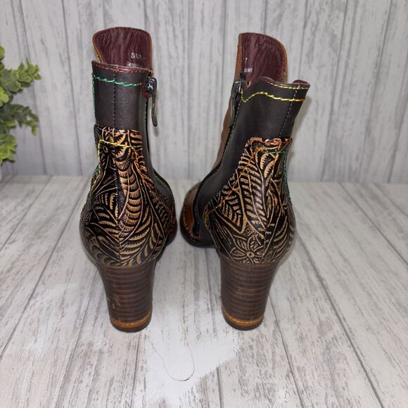 Womens Size 37 6.5-7 Spring Step L’Artiste Santana Boots - Picture 4 of 8